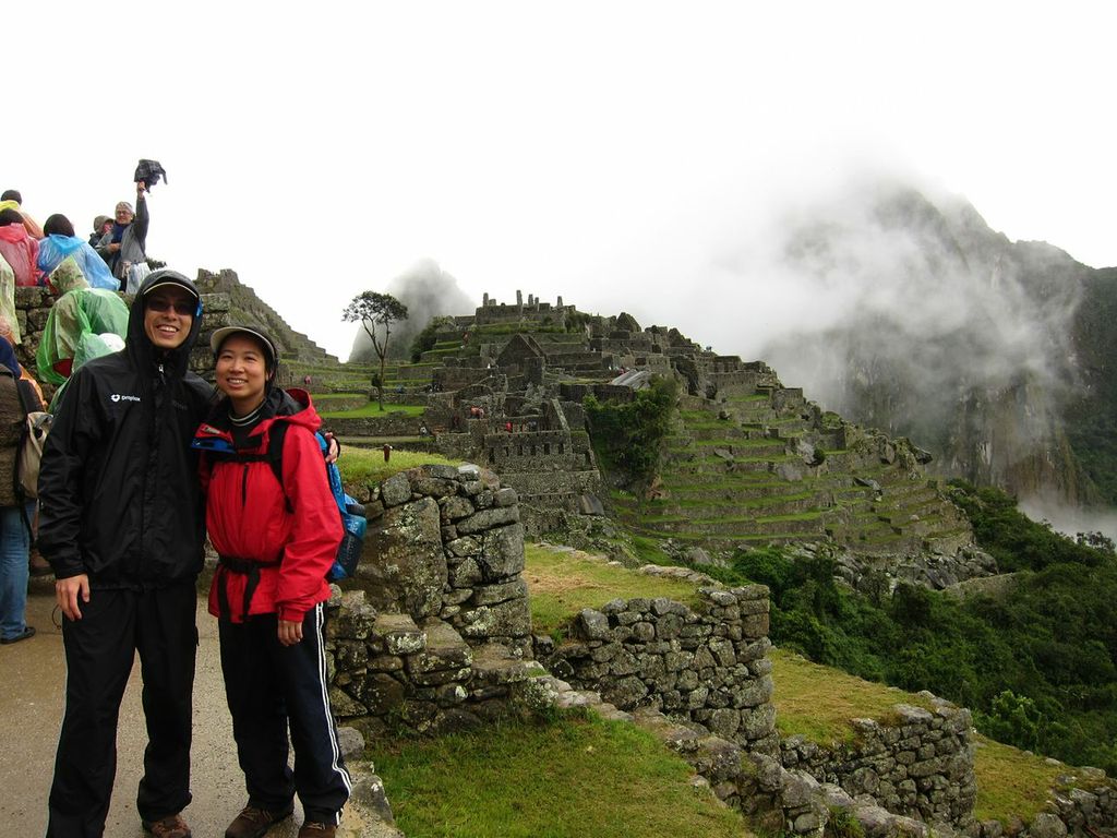 Us and Machu Picchu